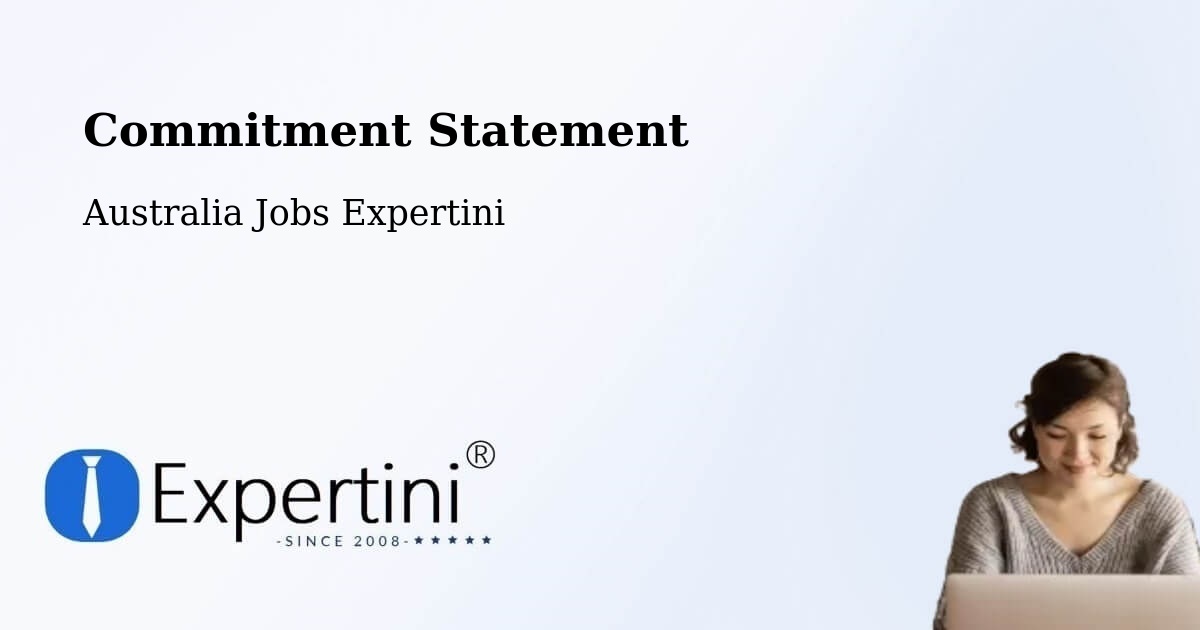 Commitment Statement - Australia Jobs Expertini